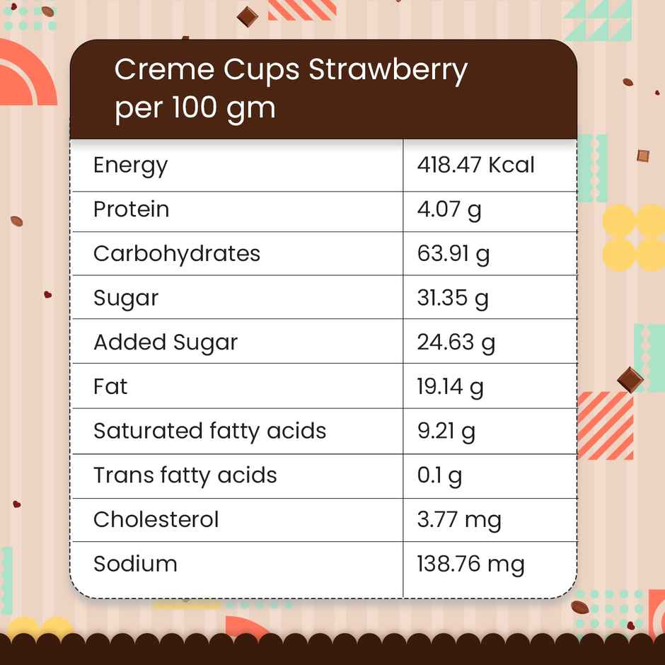 Lavian Exotique Creme Cups Strawberry | Dessert Delight