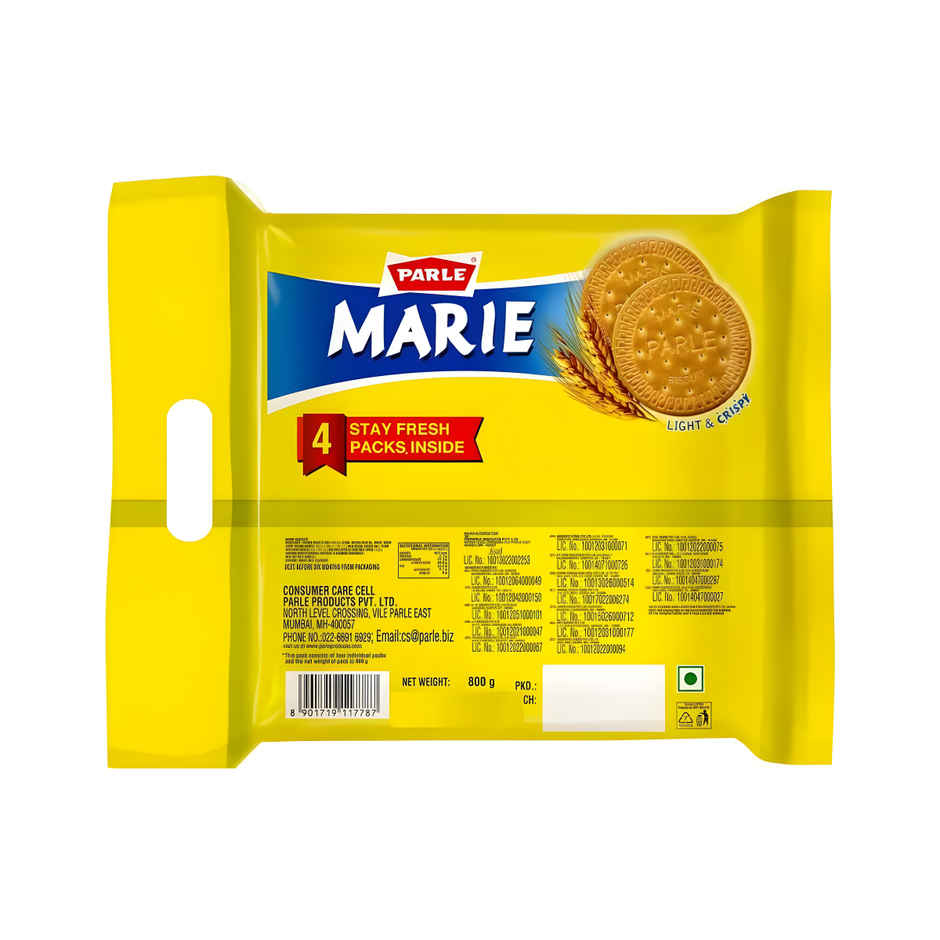 Parle Marie Butter Marie Biscuits | Trans Fat-free Combo