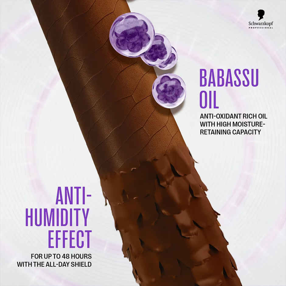 Schwarzkopf Professional Bonacure Frizz Away Conditioner With Babassu Oil With Vegan Keratin