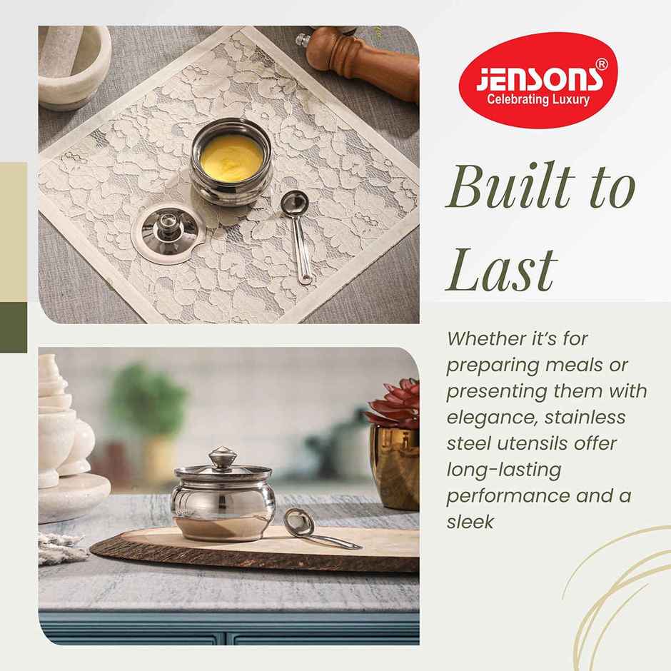Stainless Steel Ghee Pot | Jensons