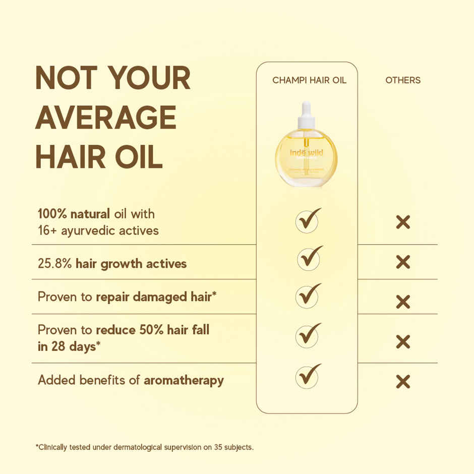 inde wild Champi Hair Oil