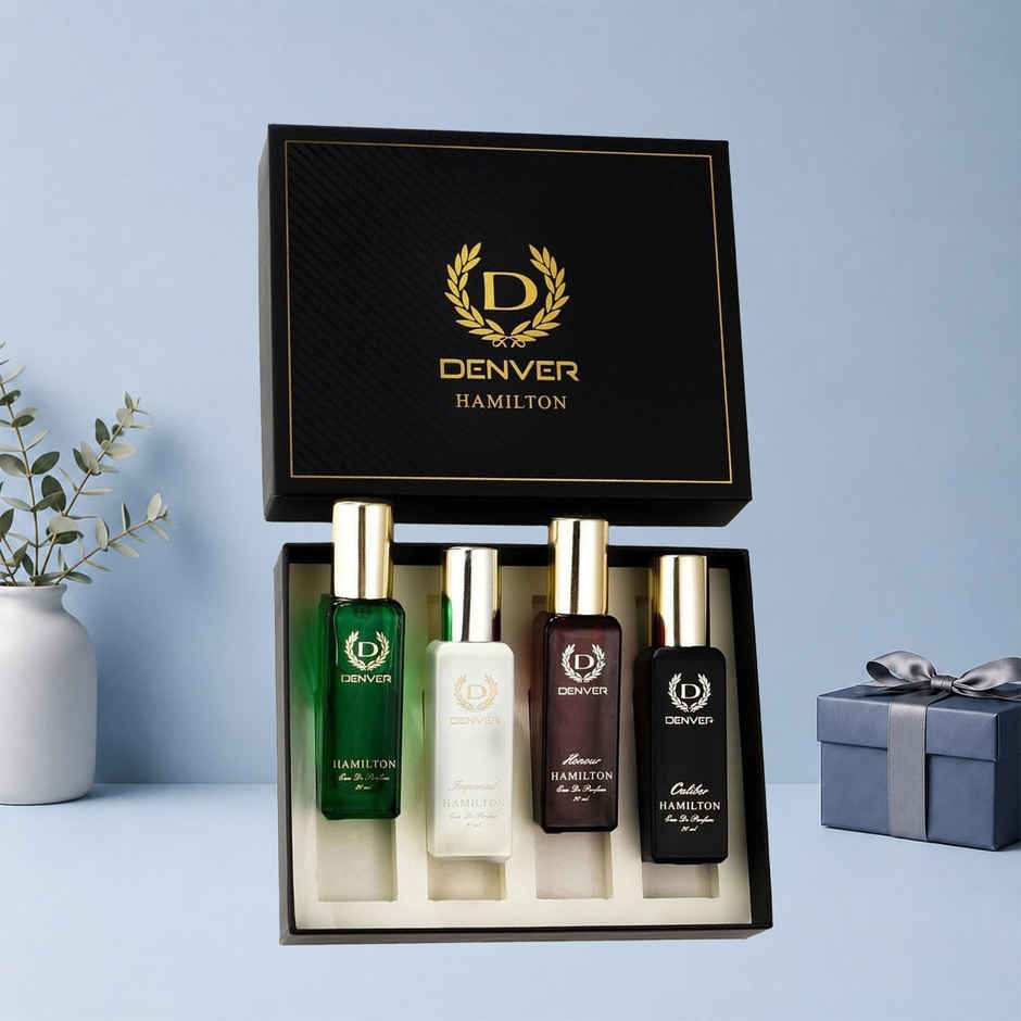 DENVER Hamilton EDP | SRK's Favorite Luxury Gift Pack Set Eau de Parfum | For Men