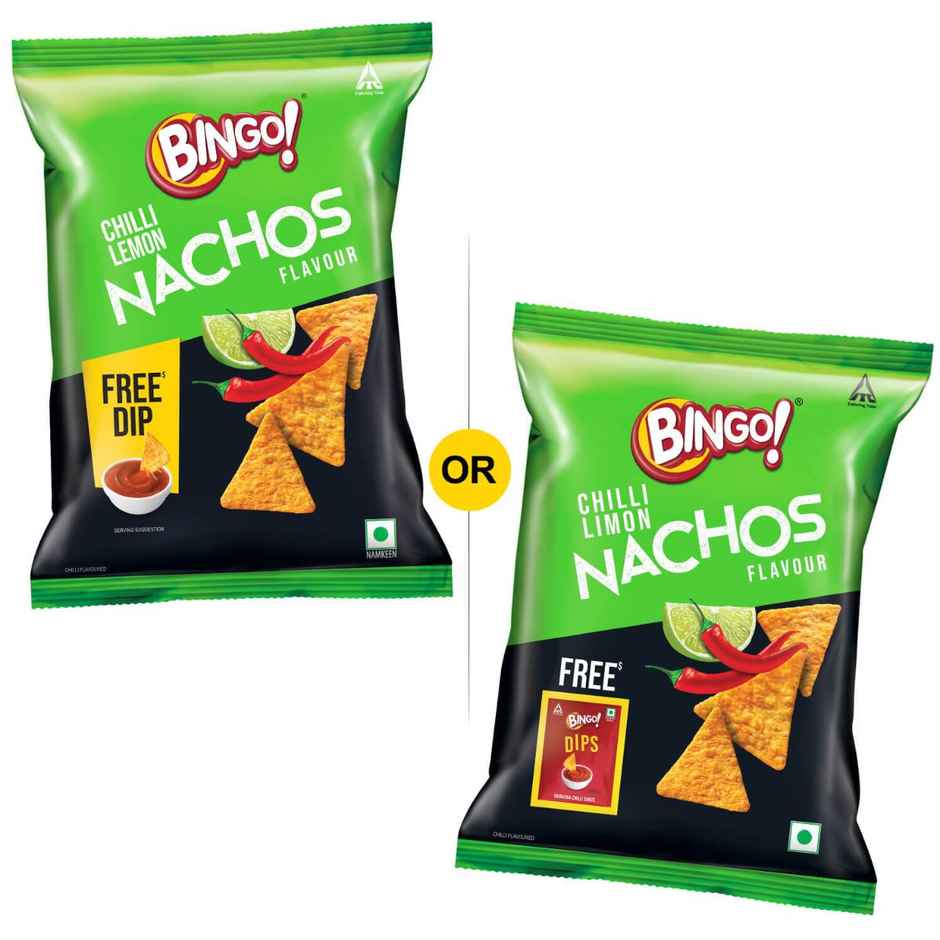 Bingo! Chilli Limon Nachos with Free Dip Combo 
