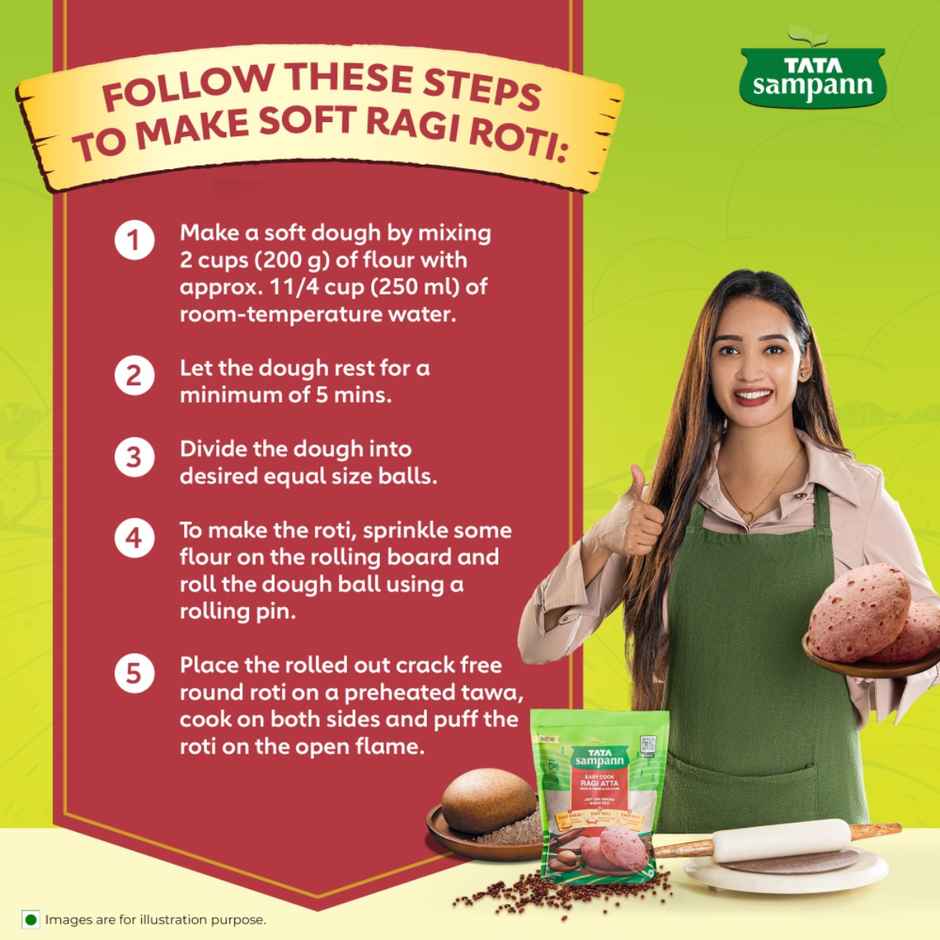 Tata Sampann Easy Cook Ragi Atta