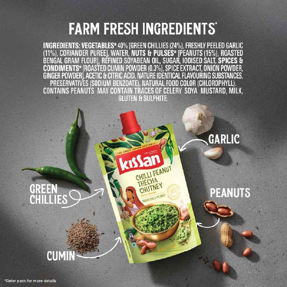 Kissan Chilli Peanut Thecha Chutney Doy