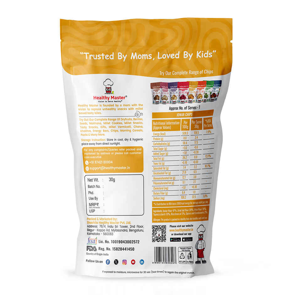Healthy Master Jowar Chips