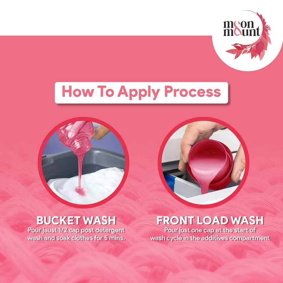 Moon&Mount Rose After Wash Fabric Conditioner Liquid Softener