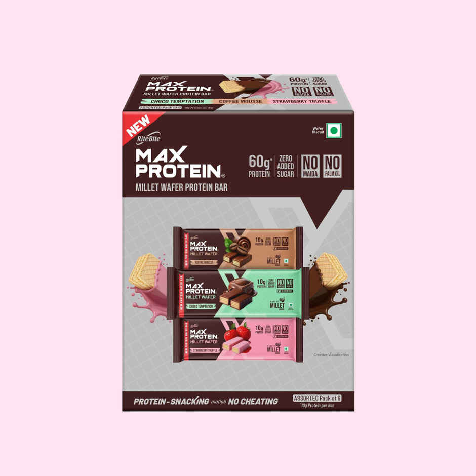 RiteBite Max Protein Assorted Millet Wafer Bar