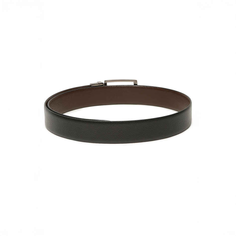 Teakwood Men's Leathers Belt | Black and Brown - 40 in