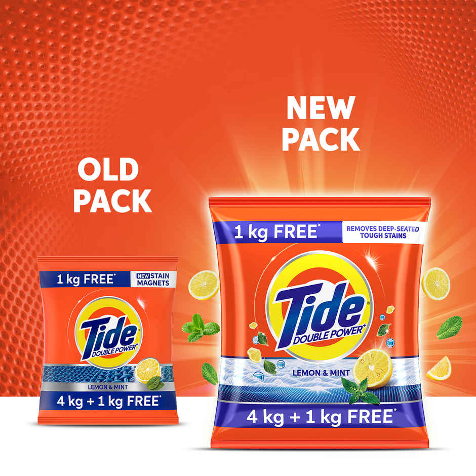Tide Plus Lemon & Mint Detergent Powder