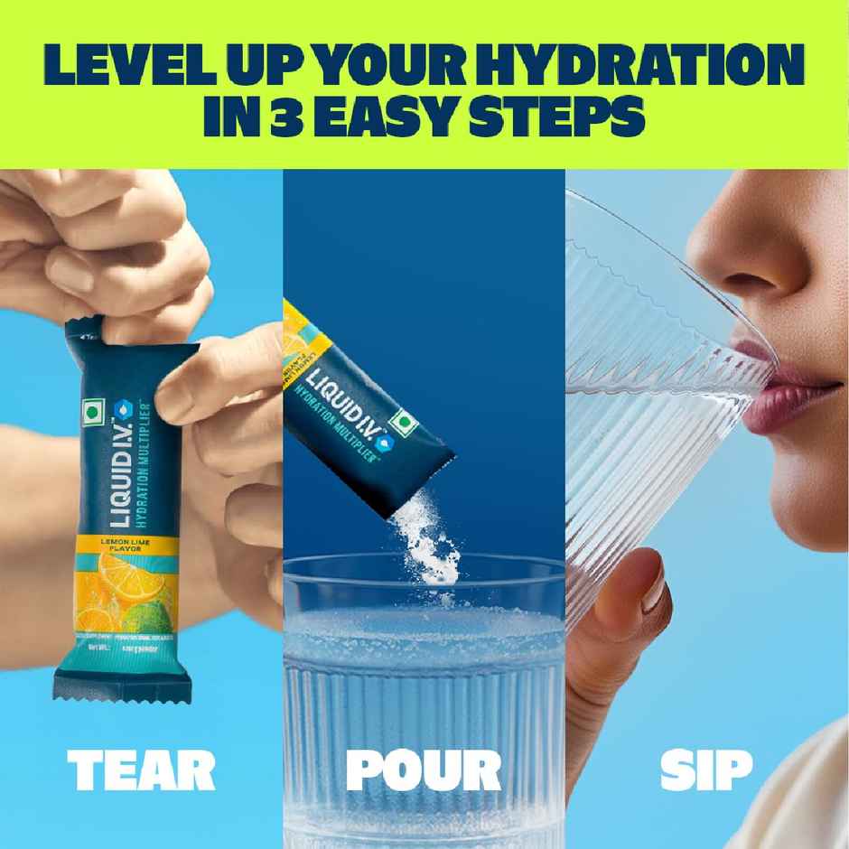 Liquid I.V.Hydration Multiplier | Lemon Lime
