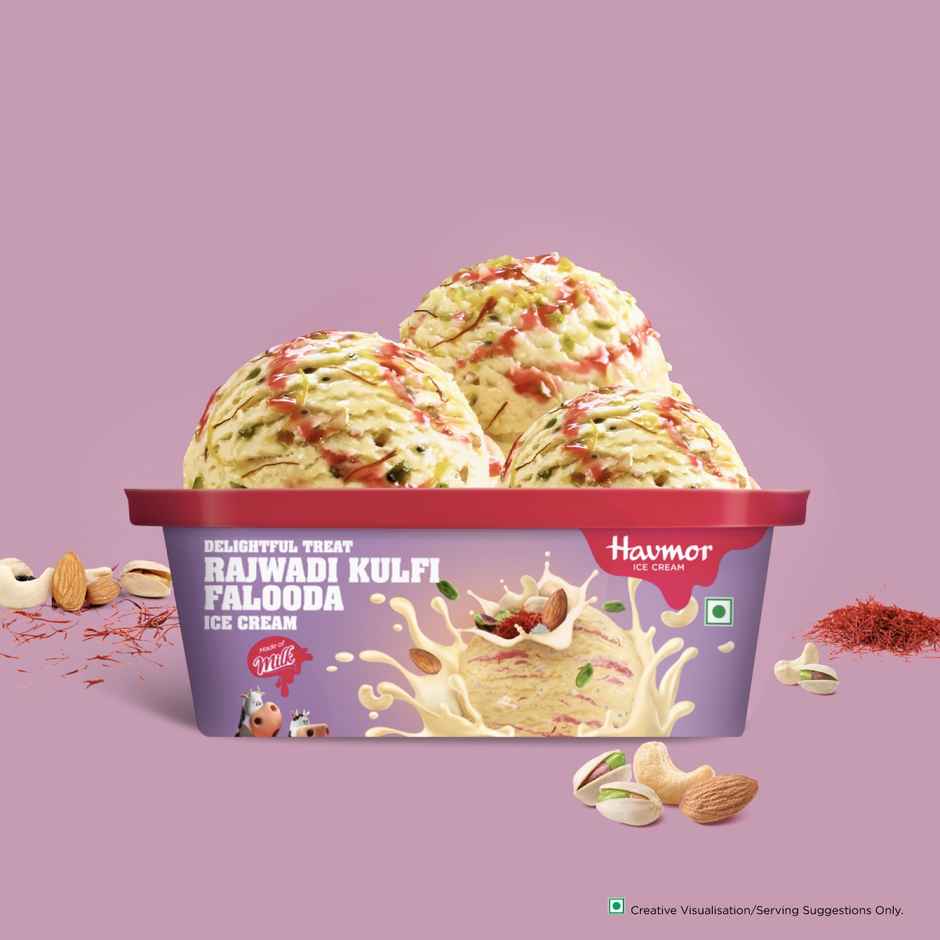 Havmor Rajwadi Kulfi Falooda | Creamy & Refreshing