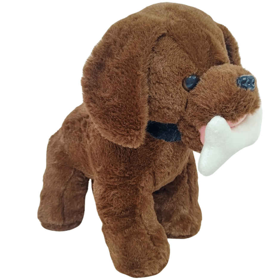 Cute Puppy Dog Soft Toy |Brown Stuffed Animal Toys For Kids