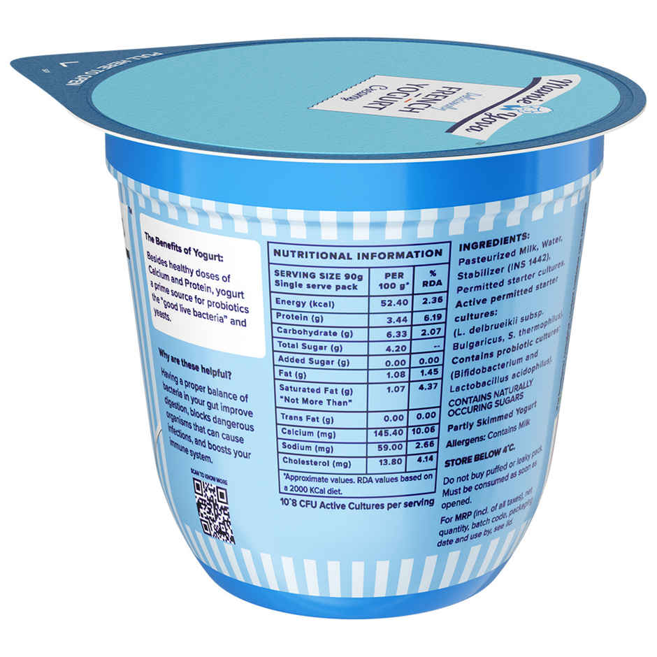 Mamie Yova French Yogurt- Creamy