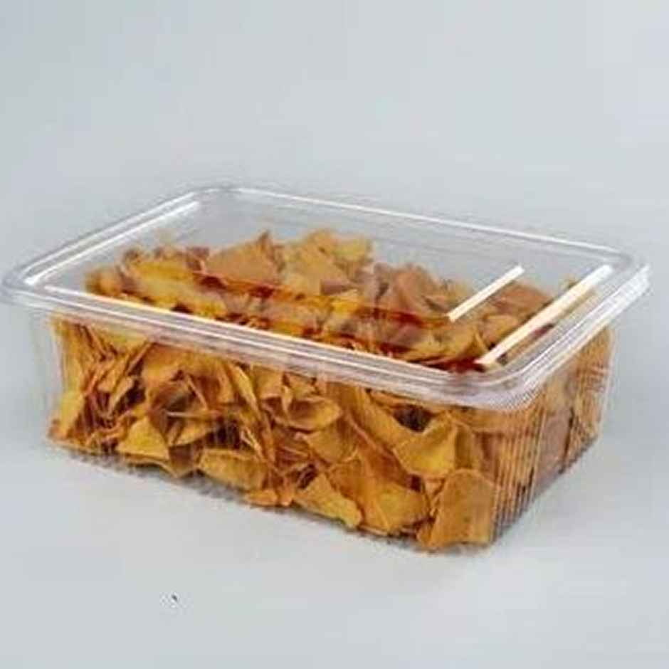 Plastic Hinge Box | Pack Of 10 | 250 ml | Tempware