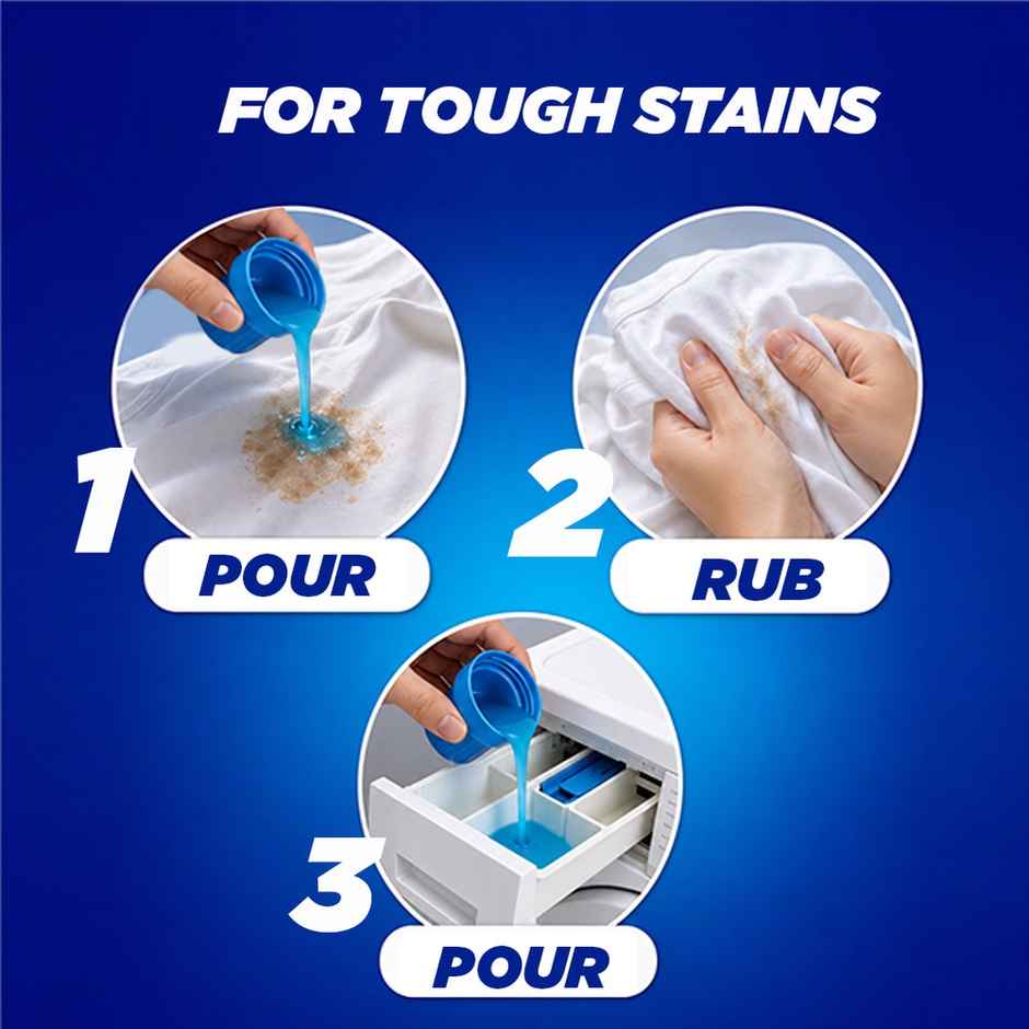 Surf Excel Matic Liquid Detergent  for Top Load | Removes tough Stains in 1st wash