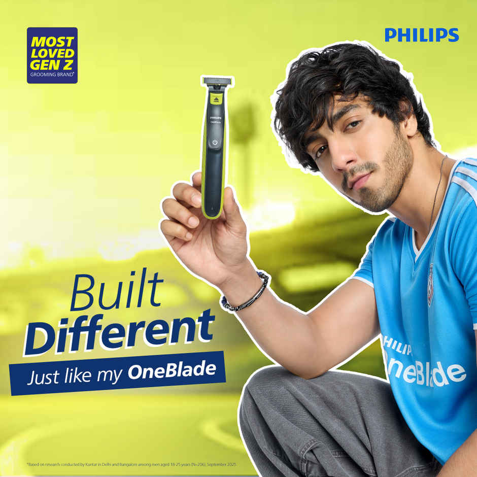 Philips OneBlade Turbo2X Beard Trimmer | Styler & Shaver for Men | Patented Skin-Safe Tech | 100% Waterproof