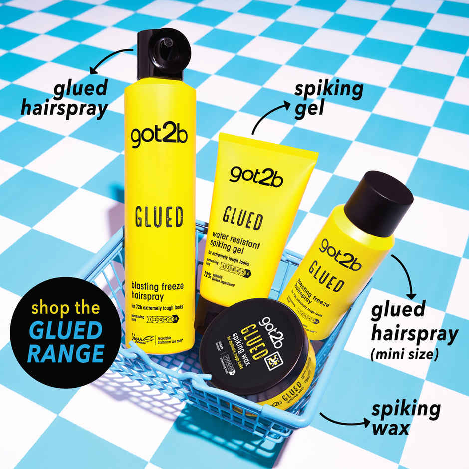 Got2b Glued Water Resistant Spiking Gel With Ultra Strong Hold For Upto 72Hrs