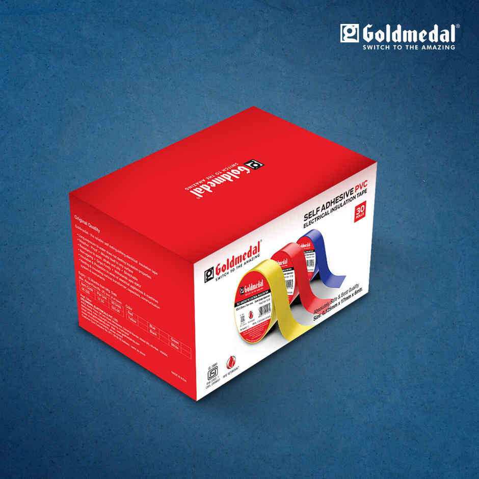 Goldmedal Electrical Insulation Tape - PVC | Waterproof