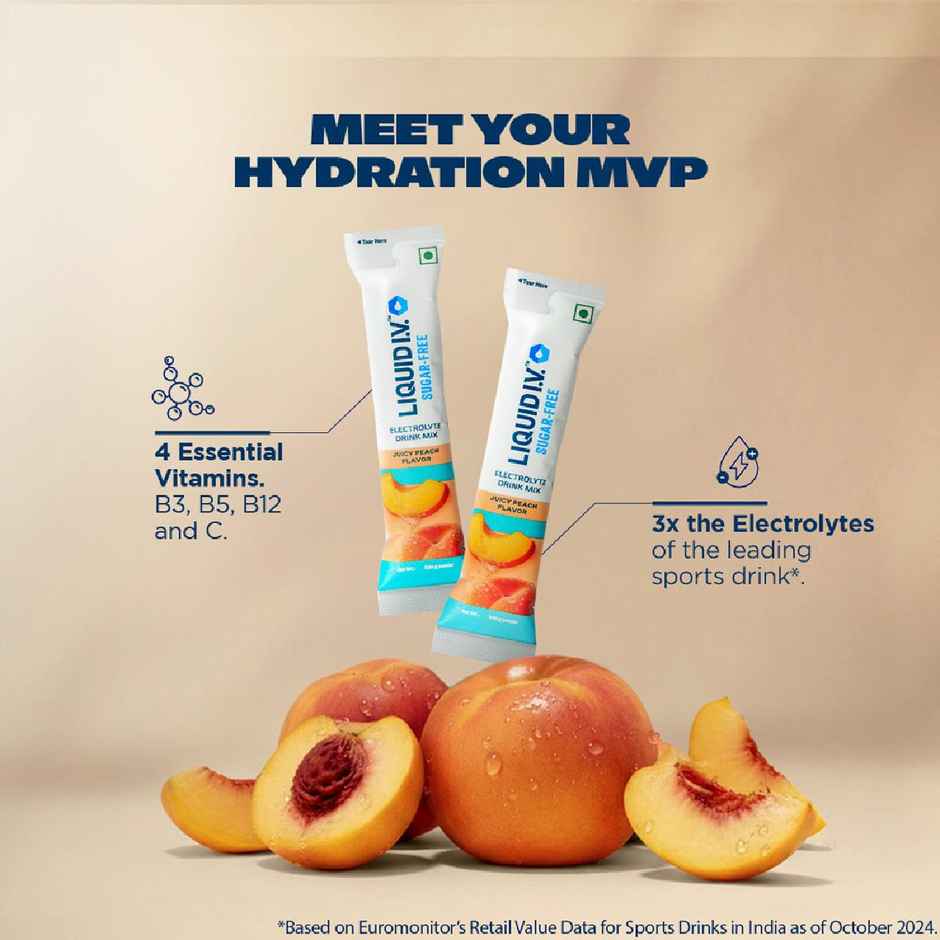 Liquid I.V. Sugar Free - Juicy Peach