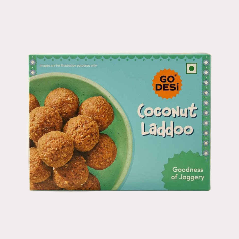 GO DESi Jaggery Coconut Laddu