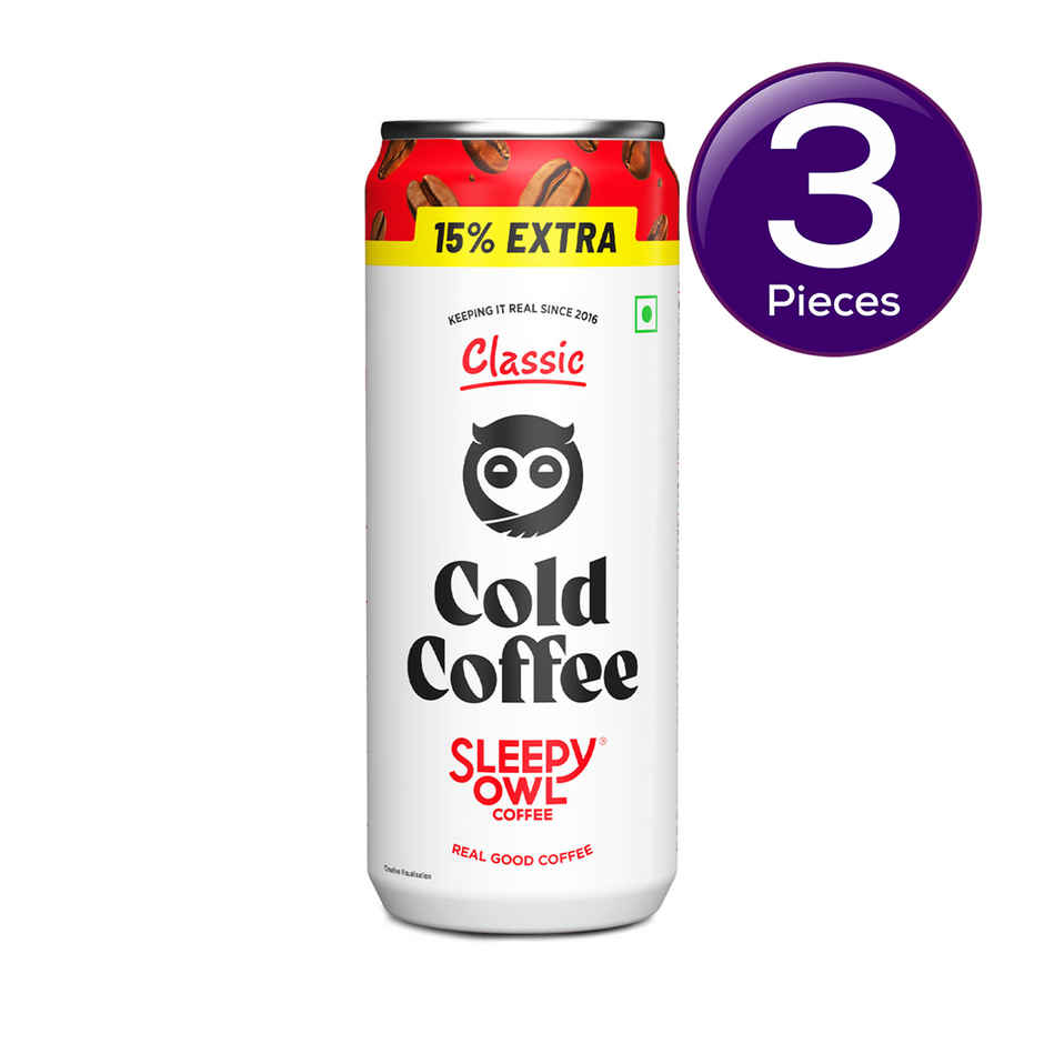 Sleepy Owl Classic Cold Coffee Combo