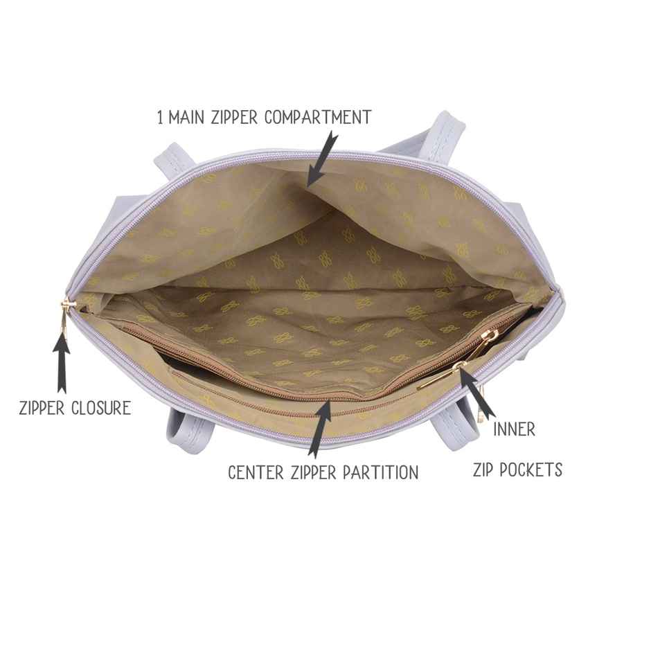 Baggit Women's Hurried Shoulder Bag | Iris Flower