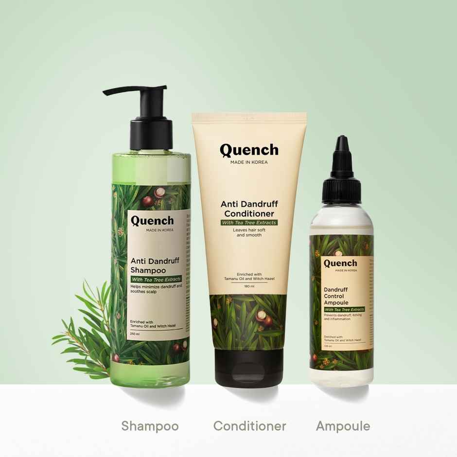 Quench Anti Dandruff Hair Conditioner With Tea Tree Extracts (Made In Korea)