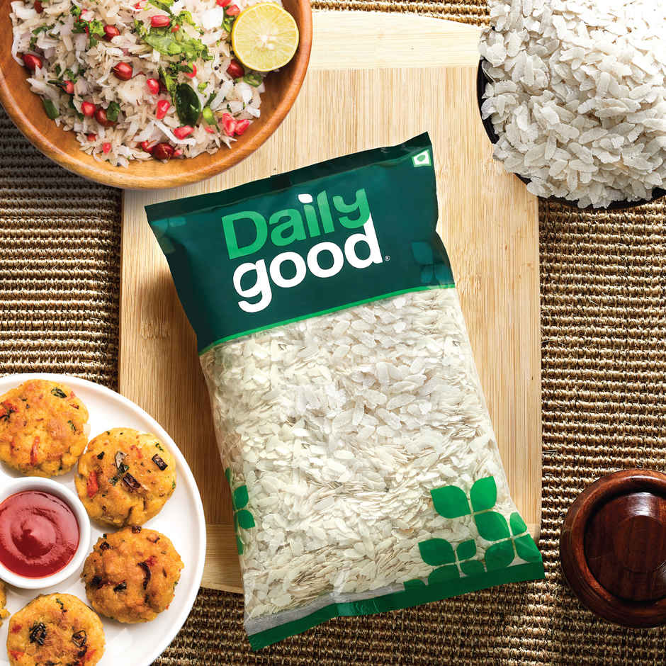 Daily Good Poha / Avalakki Medium(500gms) & Daily Good Raw Peanut / Singdana(500gms) Combo