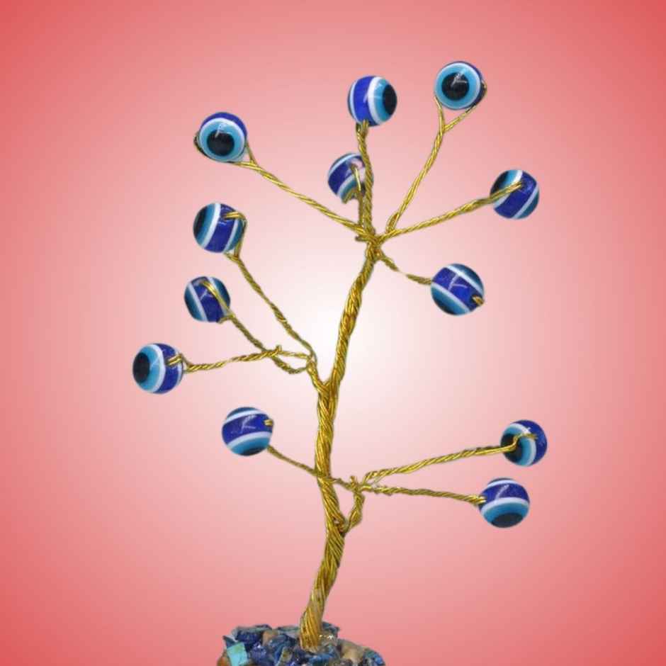 Seetara Evil Eye Crystal Tree - Blue | One Size
