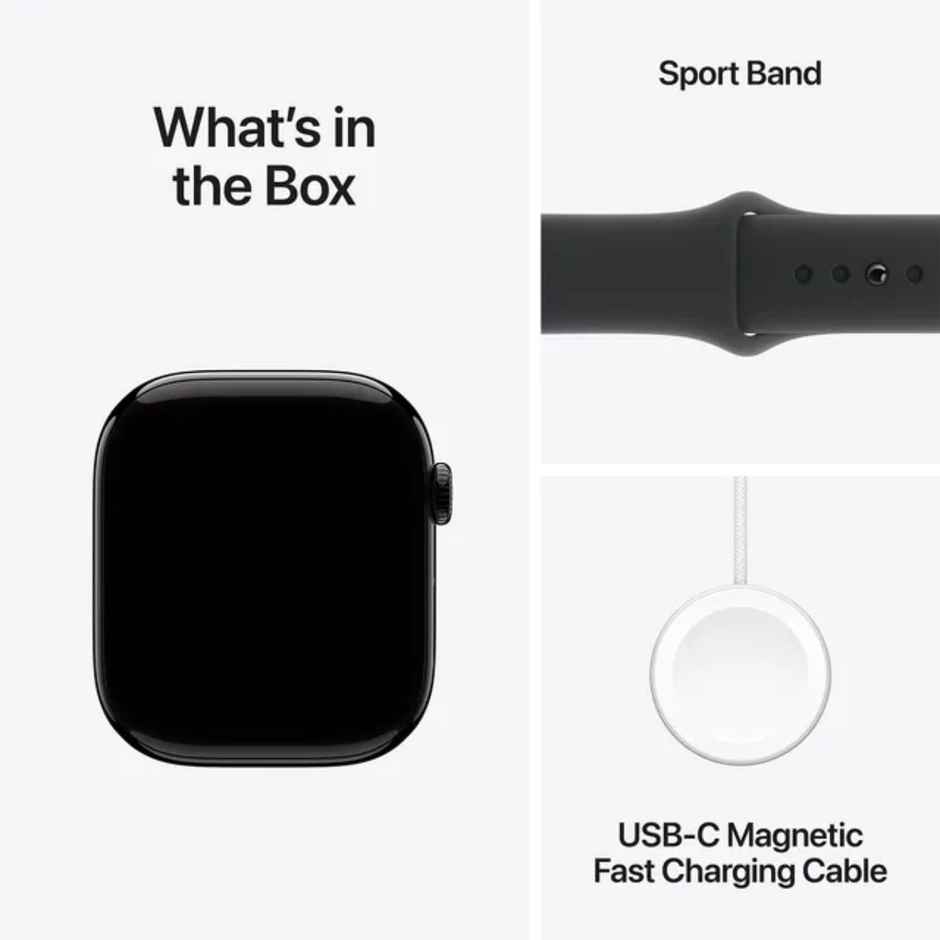 Apple Watch Series 10 - 42 mm | WatchOS 11 | Jet black