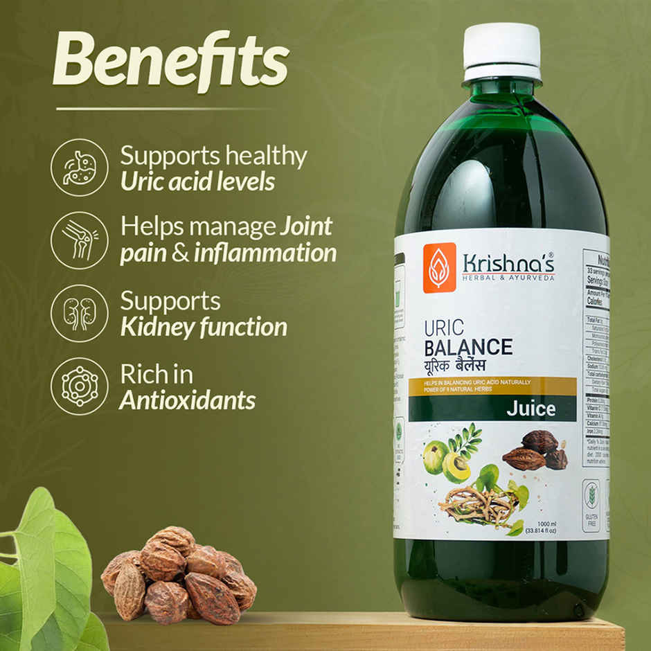 Krishna's Herbal & Ayurveda Uric Balance Juice