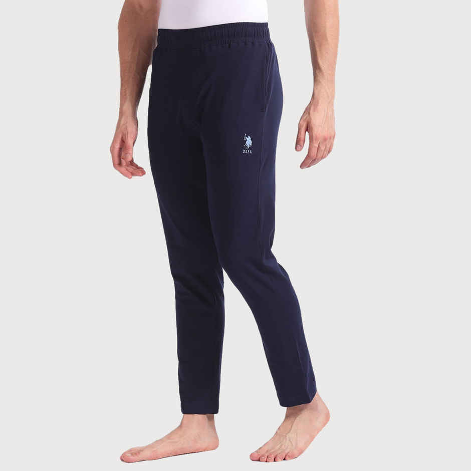 U.S. Polo Assn. Men's Cotton Stretch OELP1 Lounge Track Pants | Navy - 30