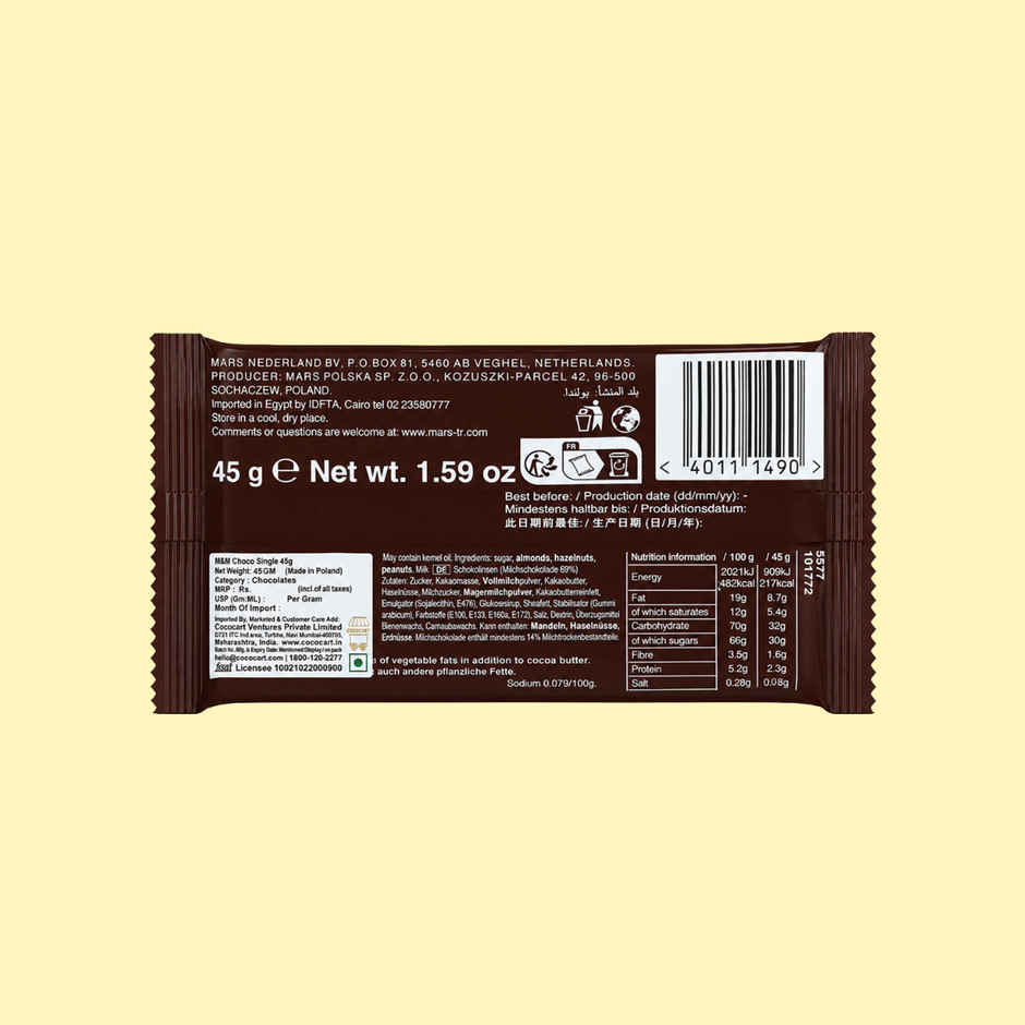 M&M's Chocolate Candies