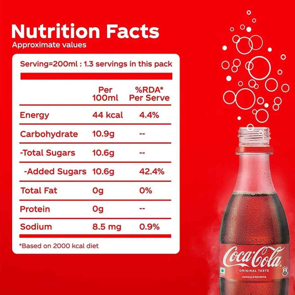 Coca-Cola Soft Drink | Carbonated Beverage