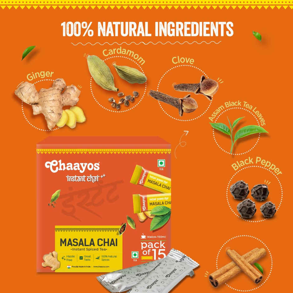 Chaayos Instant Masala Tea Premix Combo