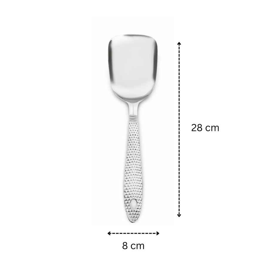 Stainless Steel Designer Serving Spoon (Set Of 6 Serving Spoon)