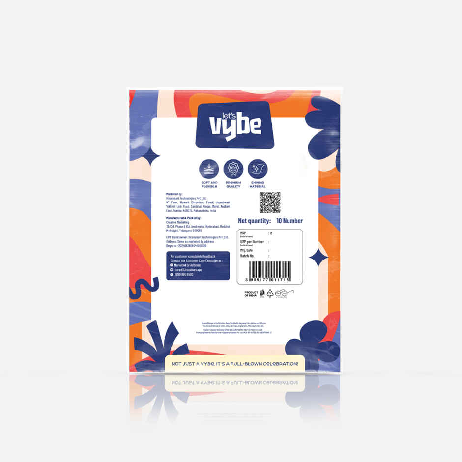 Let's Vybe Face Masks