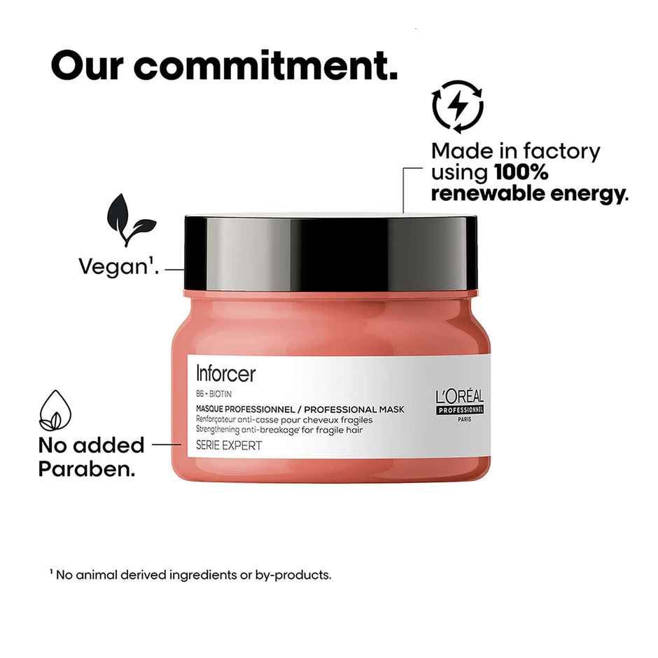 L'Oreal Professionnel Inforcer Mask for Reduced Hair Breakage With Biotin & Vitamin B6