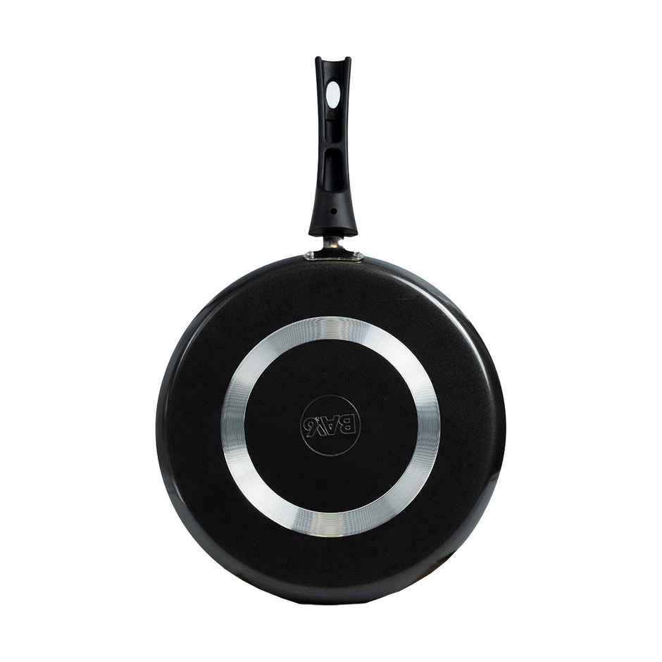BAY6 Nonstick Dosa Tawa | 26 cm - Grey (Not Induction Compatible)