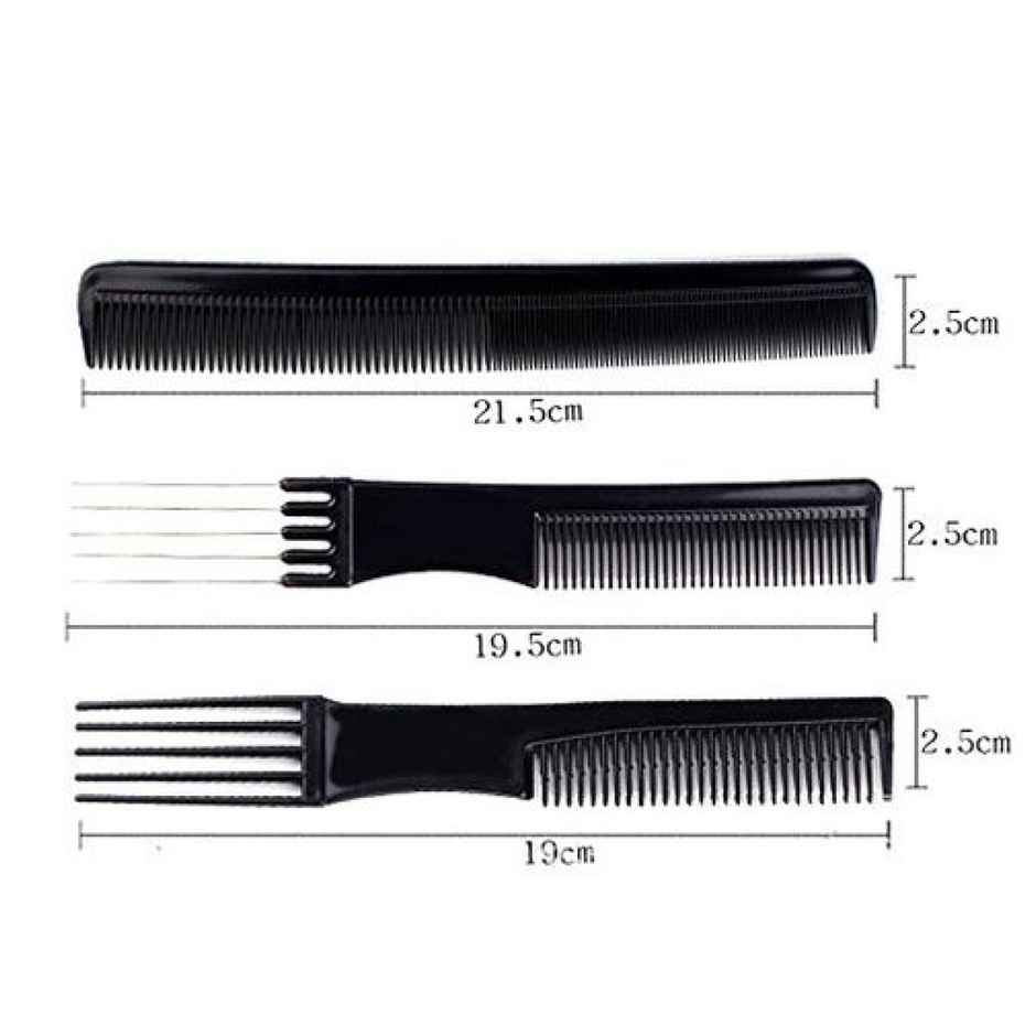 Bronson Professional Combs set with Multipurpose Styling Comb For All Hair Types