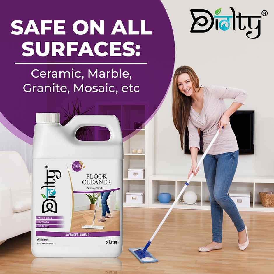 Diolty Ecofriendly Lavender Bathroom Surface Cleaner