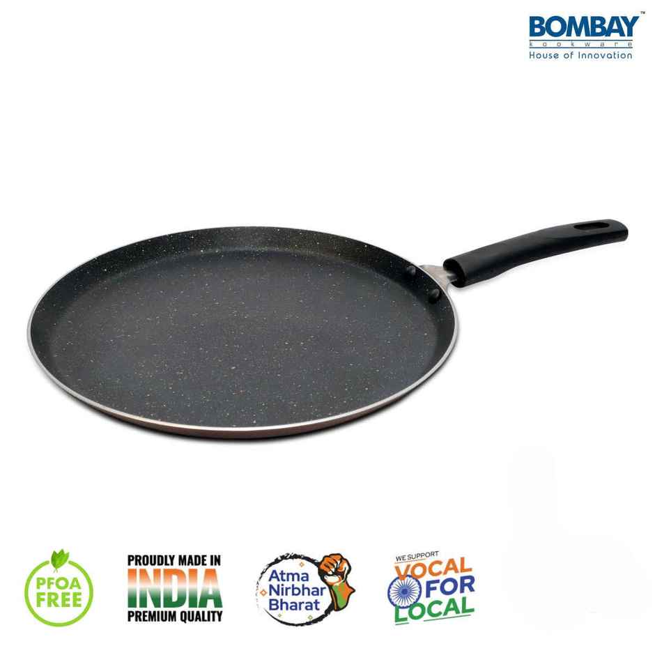 Bombay Kookware Dosa Tawa | 25.5 cm | Induction Compatible