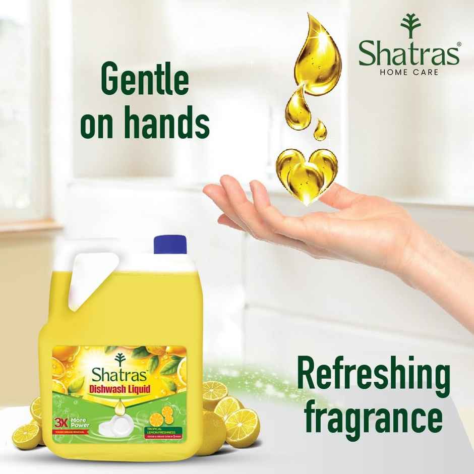 Shatras Lime Fragrance Dishwash Liquid Gel