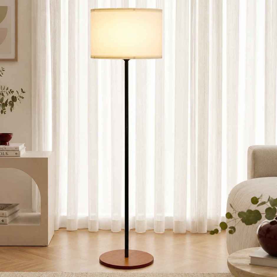Homesake Modern Floor Lamp | Mid-Century Pole Lamp Light for Living Room | Bedroom Room Office