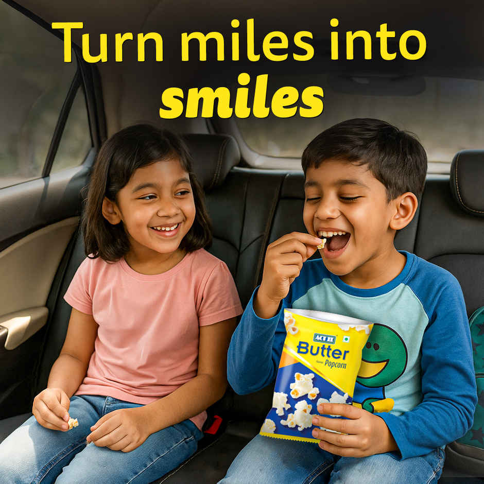 ACT II Ready To Eat Popcorn | Butter Flavour| On-the-go Snacks