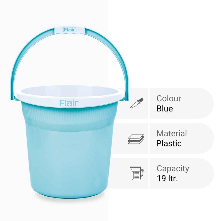 Flair Estella Home Bucket 19 Litre - Blue