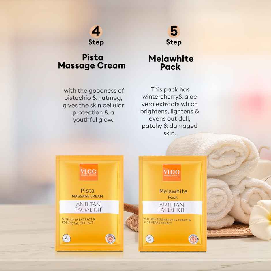 VLCC Salon Anti Tan Facial Kit ( 6 Facials )