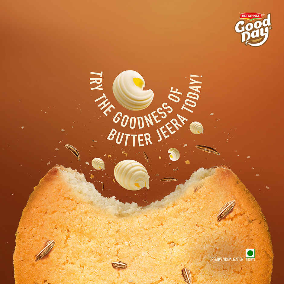 Britannia Good Day Butter Jeera Cookies | Trans Fat-free