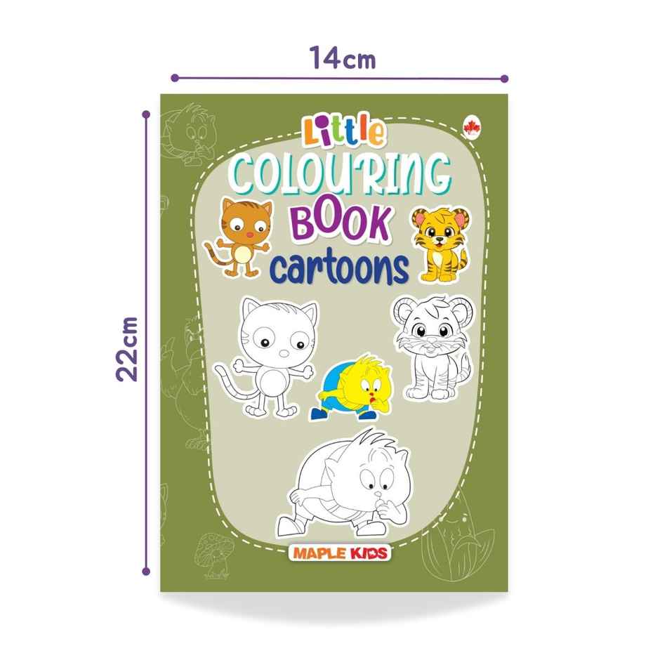 Little Colouring Books For Kids - Set Of 5 | Gift For Painting | Drawing | Age 3-6